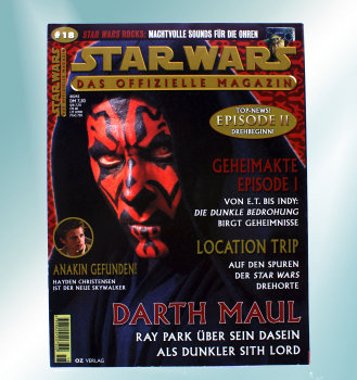 Star Wars - das offizielle Magazin vom OZ Verlag Nr. 18: Darth Maul - Ray Park über sein Dasein